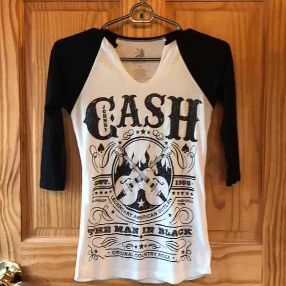 Tops - Johnny Cash shirt